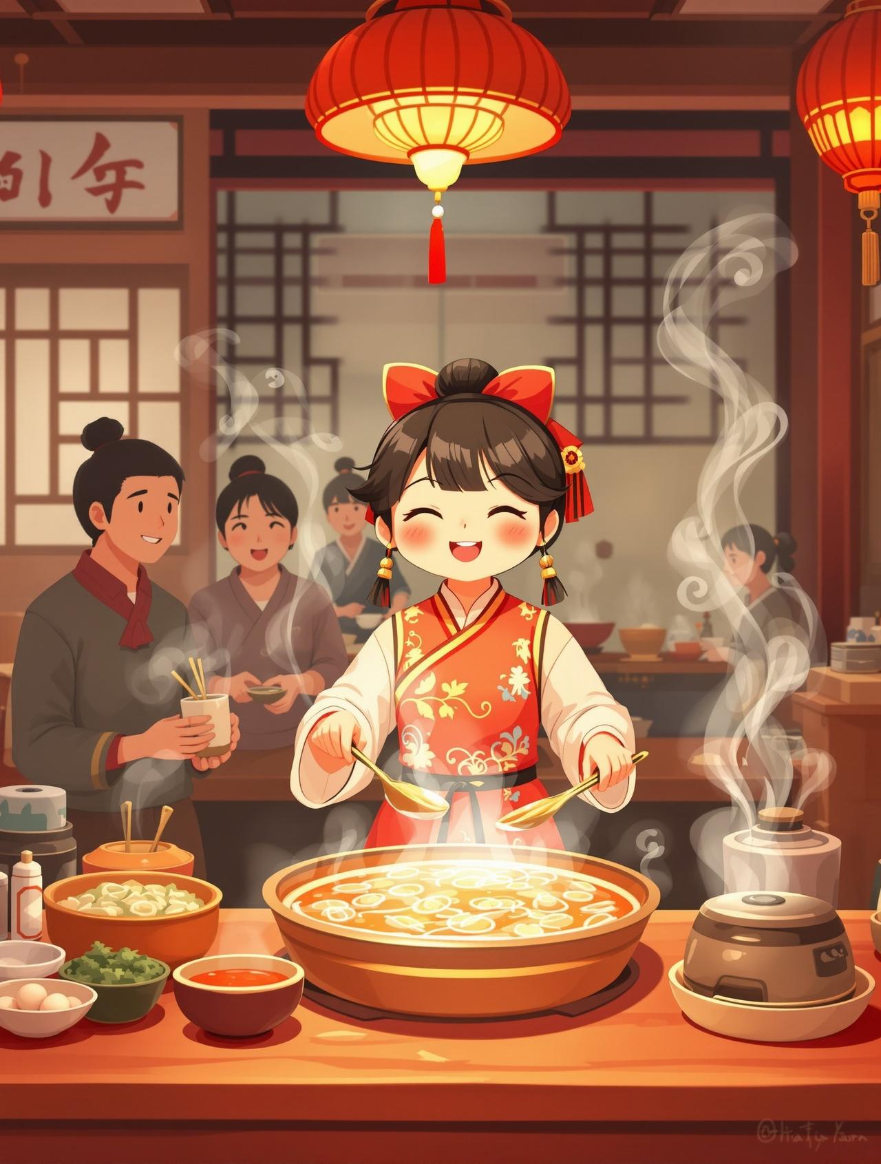 成人短剧 - 我在古代开火锅店